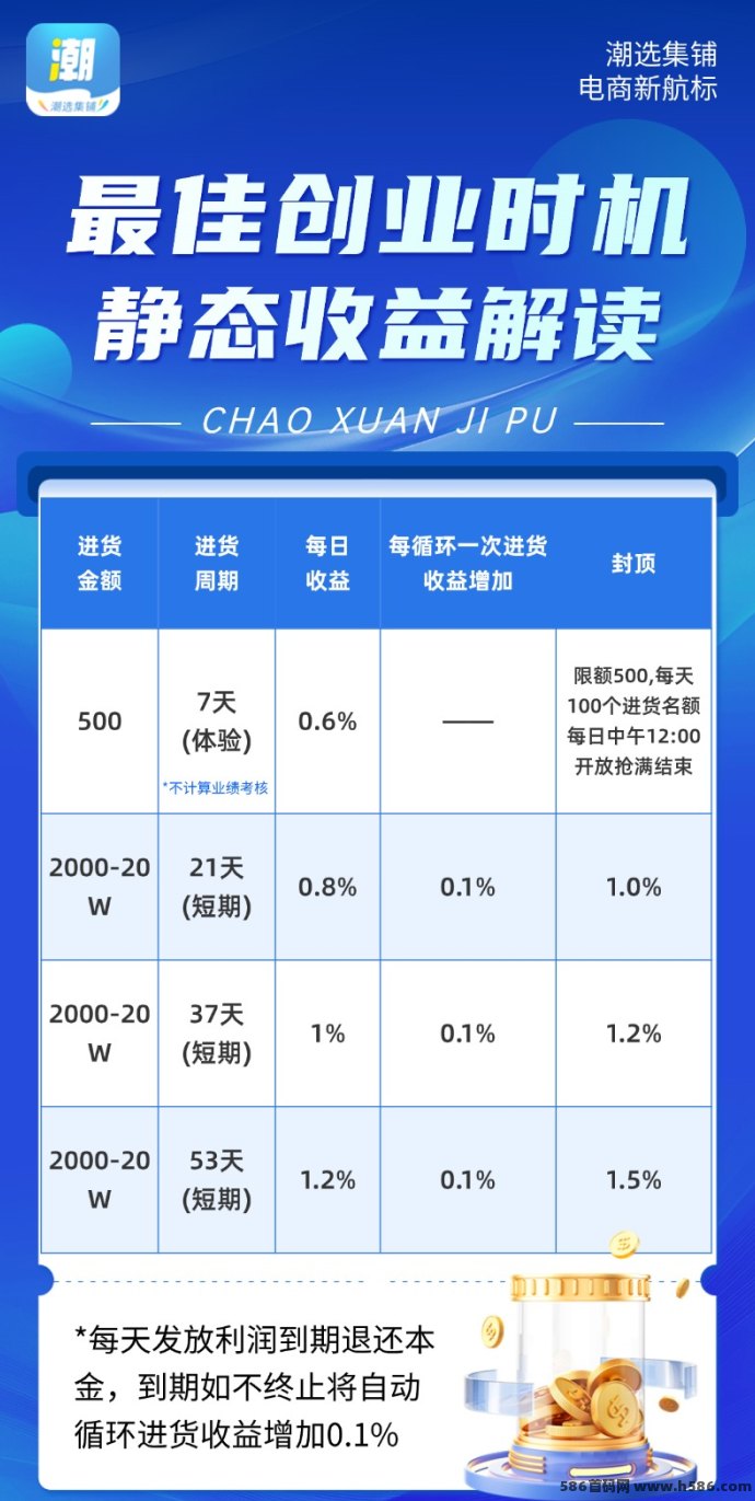 潮选集铺：合法合规的电商新风口，带你一起实现稳定收入！