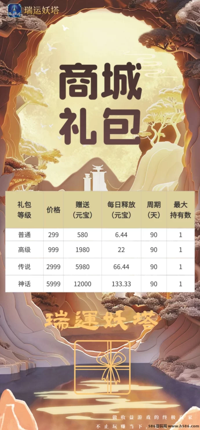瑞运妖塔：首码预热，玩法灵活收溢稳！