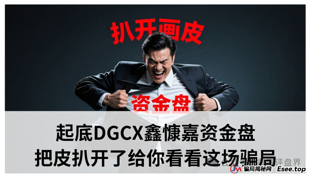 起底DGCX鑫慷嘉资金盘，把皮扒开了给你看看这场骗局