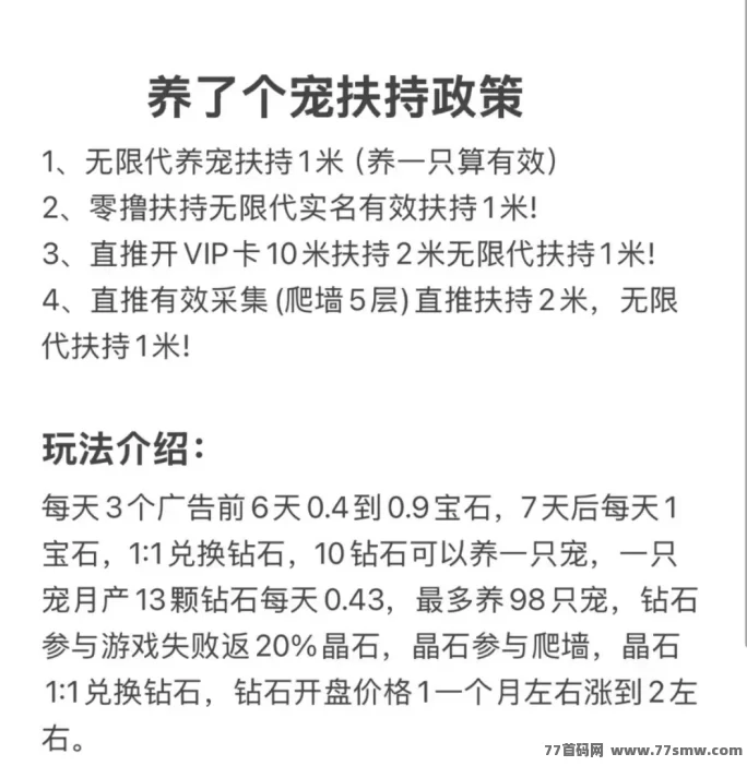 养了个宠、可上墙、包回收，稳赚副业推荐！