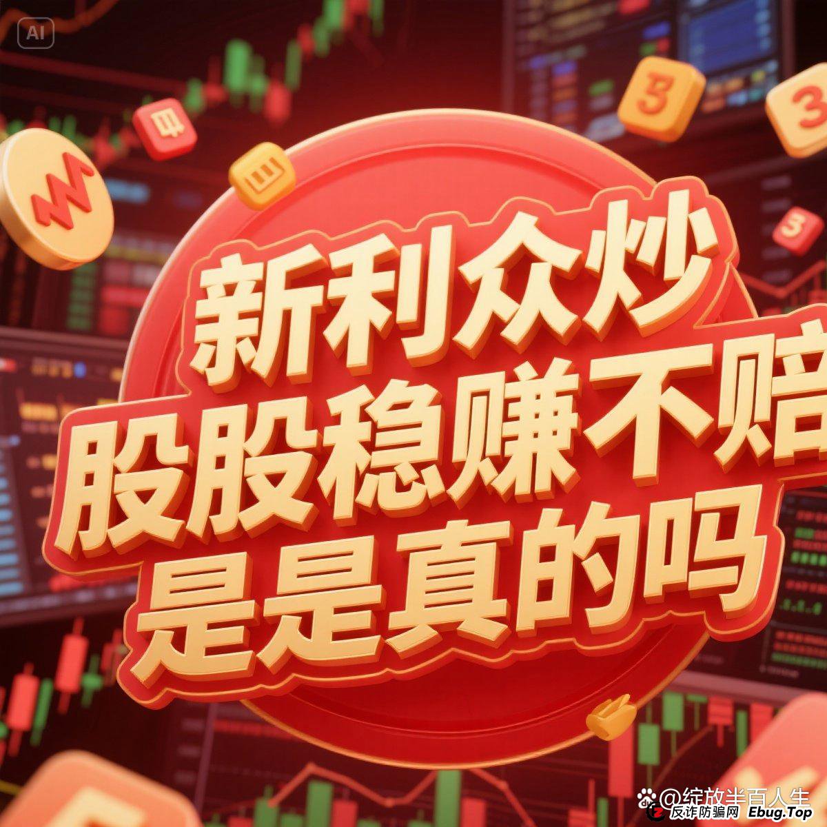 警惕！新利众 “稳赚不赔” 背后的炒股骗局，看似诱人的财富神话，实则是精心编织的投资陷
