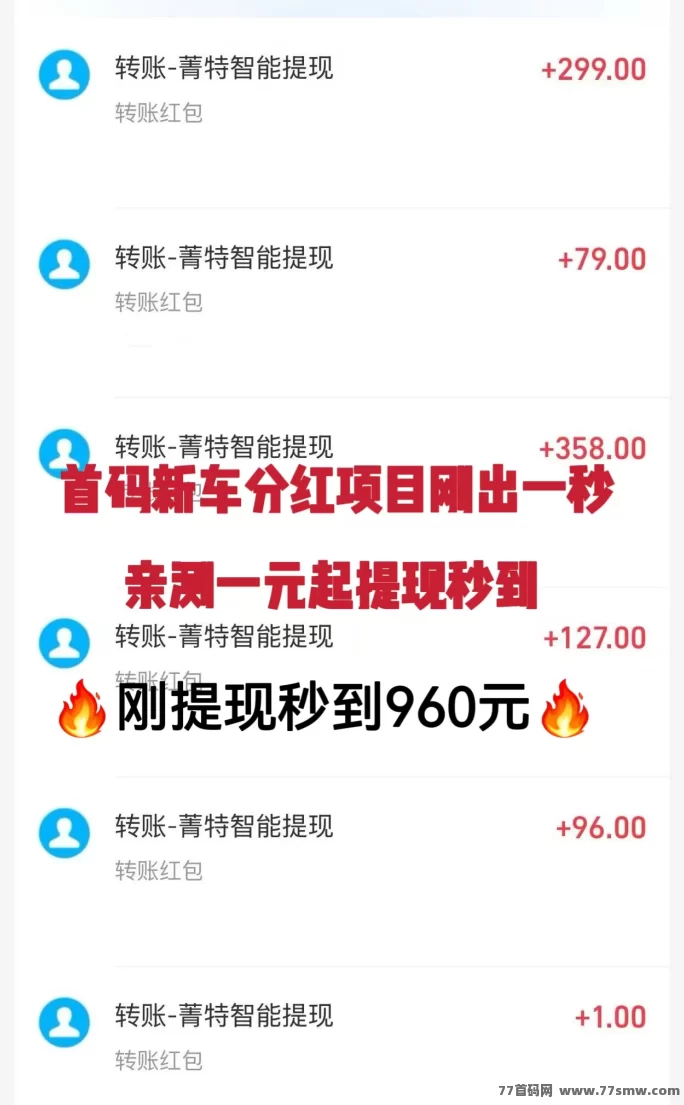 智能机器人分荭项目，零操作轻松收溢，1圆即可秒提！