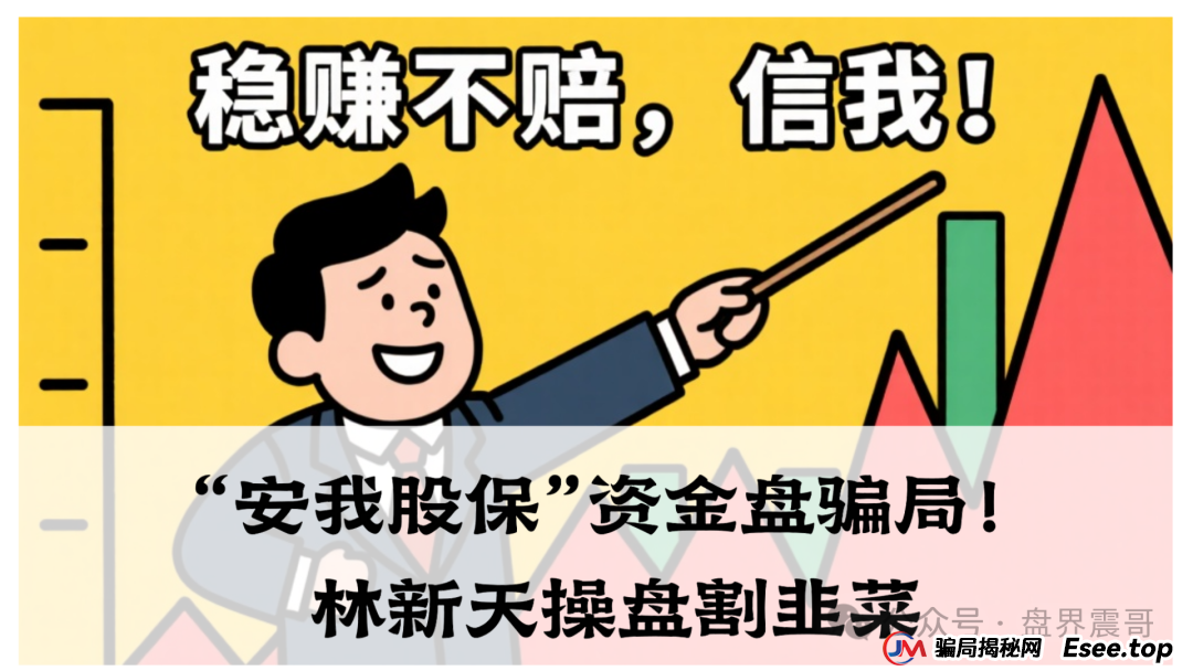 震哥独家起底：“安我股保”资金盘骗局！林新天操盘割韭菜，血本无