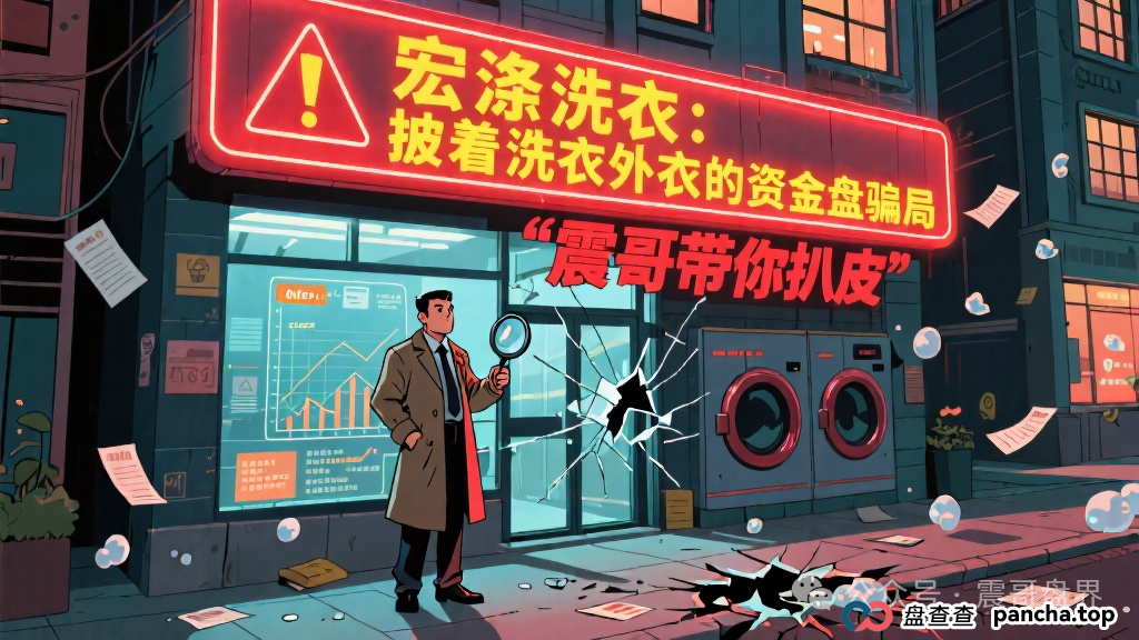 宏涤洗衣：披着洗衣外衣的资金盘骗局，幽灵办公，号称融资3000万？查