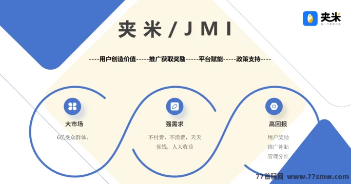 夹米APP招募城市合伙人，零投开启广告变现新副业！