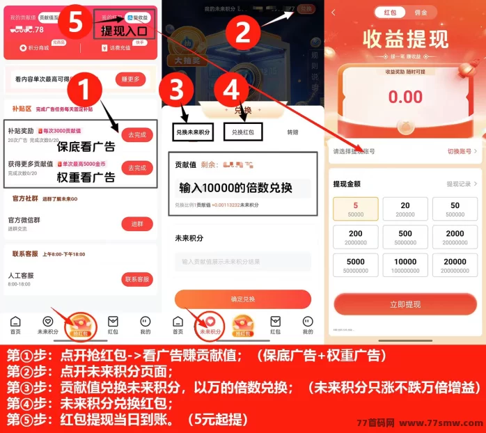 未来GO首码上线！零撸看广告轻松赚米，每天保底收溢+多层推广奖励详解！