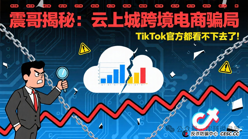 揭秘：云上城跨境电商骗局，TikTok官方都看不下去了！