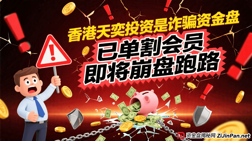 香港天奕投资是诈骗资金盘,已经单割会员,即将崩盘跑路  香港天奕投资是诈骗资金盘,已经单割会员,即将崩盘跑路