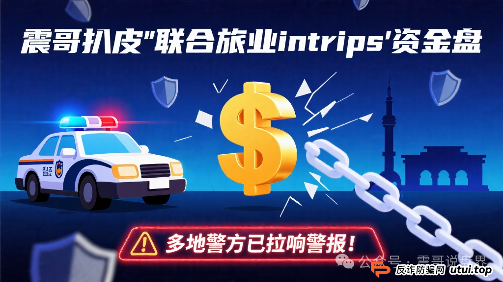 震哥扒皮“联合旅业intrips”资金盘，多地警方已拉响警报！