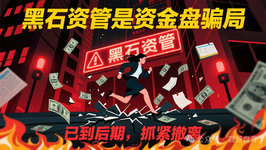 黑石资管股票是资金盘骗局,已到后期,抓紧撤离