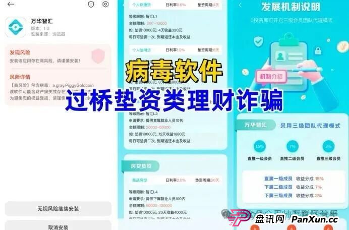万华智汇过桥垫资(美国信安集团)分红类资金盘骗局,官方发布预警