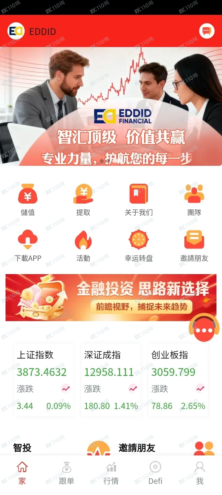 曝光EDDID艾德金融资金盘