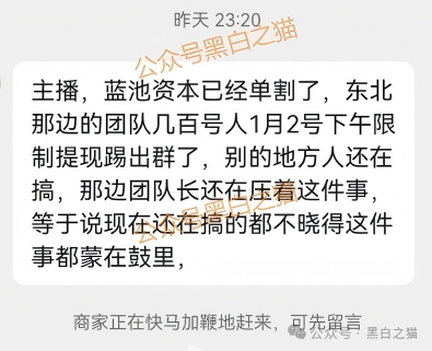 解密蓝池资本“单割”：为什么你的团队被踢，是盘口崩盘前最后的疯狂
