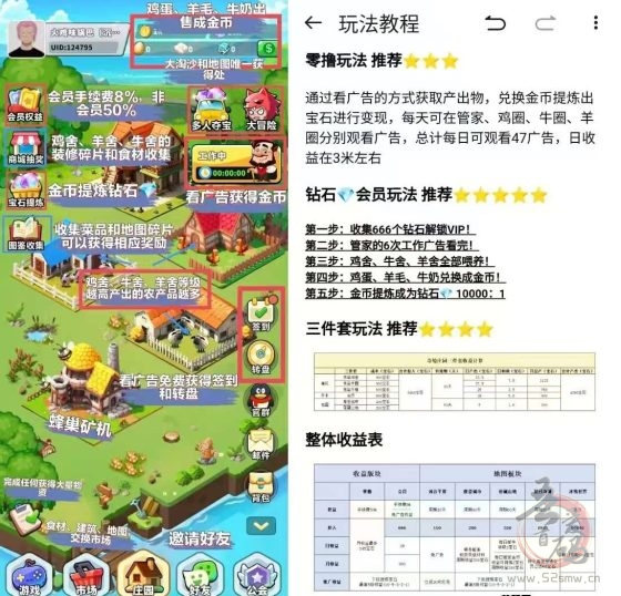 《奇境庄园》——打造你的专属王国，零撸小投都能赚，多号操作收益翻倍！(3)