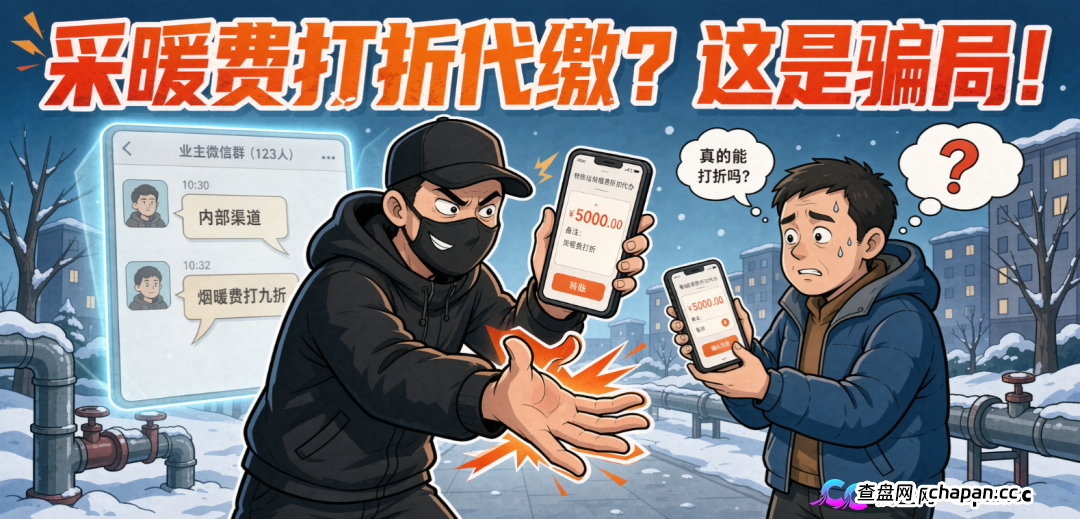 反诈预警|供暖缴费季,警惕"低价代缴采暖费"新型骗局